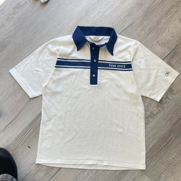 Vintage 1970s Russel Penn State Polo Shirt - Picture 2 of 8